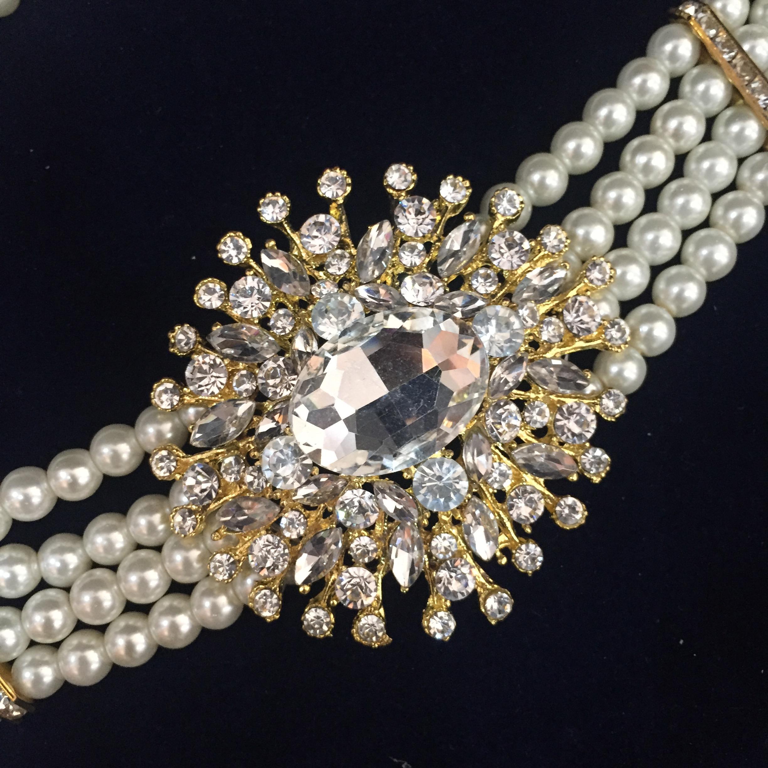 (พร้อมส่ง) เข็มขัดมุก012