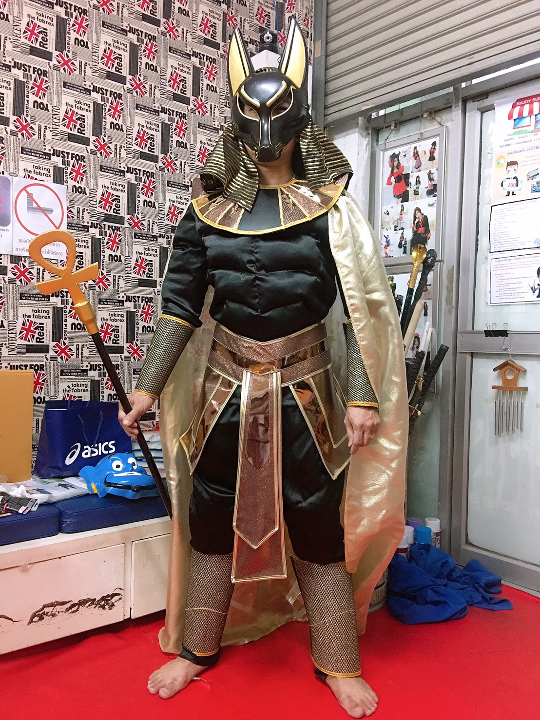 ชุดเทพคิงอานูบิส / ชุดเทพเจ้า / ชุดเทพแห่งความตาย