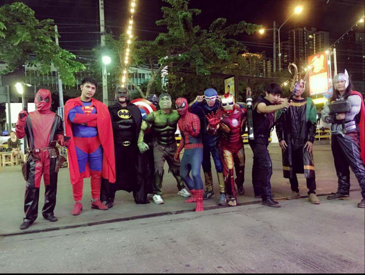 ชุดไอรอนแมน แบบกล้าม