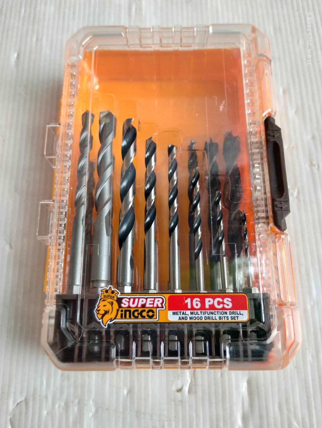 ชุดสว่านกระแทก16V +ชุดดอกไขควง COSLI241199 INGCO