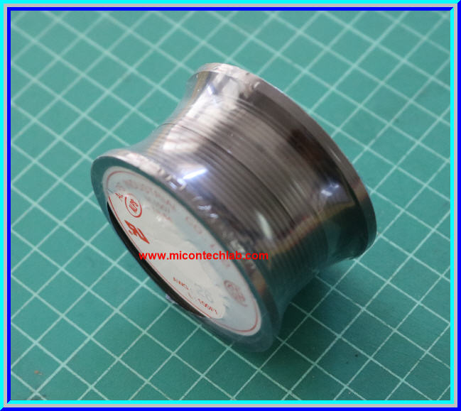 1x สายไฟเบอร์ AWG#26 สีดำ ยาว 30 เมตร (100ฟุต)