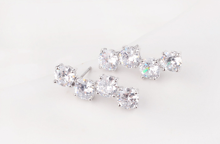 CZ009 เครื่องประดับเพชร CZ เกรดพรีเมี่ยม