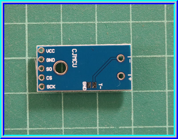 1x MAX31855 Cold-Junction Compensated Thermocouple-to-Digital Converter Module