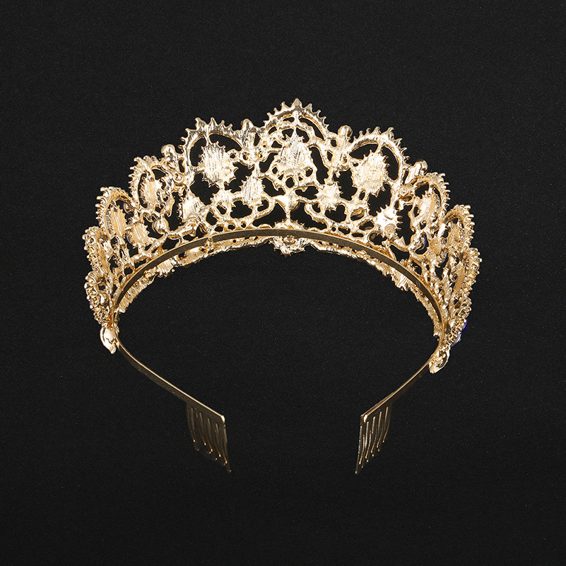 (พร้อมส่ง) เทียร่า 024 สีแดง มงกุฎนางงาม มงกุฎเจ้าหญิง งานสวย ปราณีต QCเพชรทุกเม็ด สินค้าพร้อมส่งจากไทย