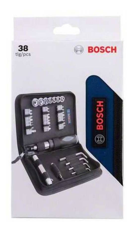 ชุดกระเป๋าเครื่องมือ38ตัวชุด BOSCH #2607017511
