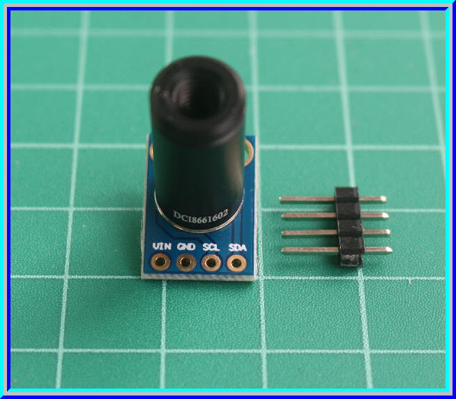 1x MLX90614ESF-DCI เซ็นเซอร์เทอร์โมมิเตอร์อินฟาเรด