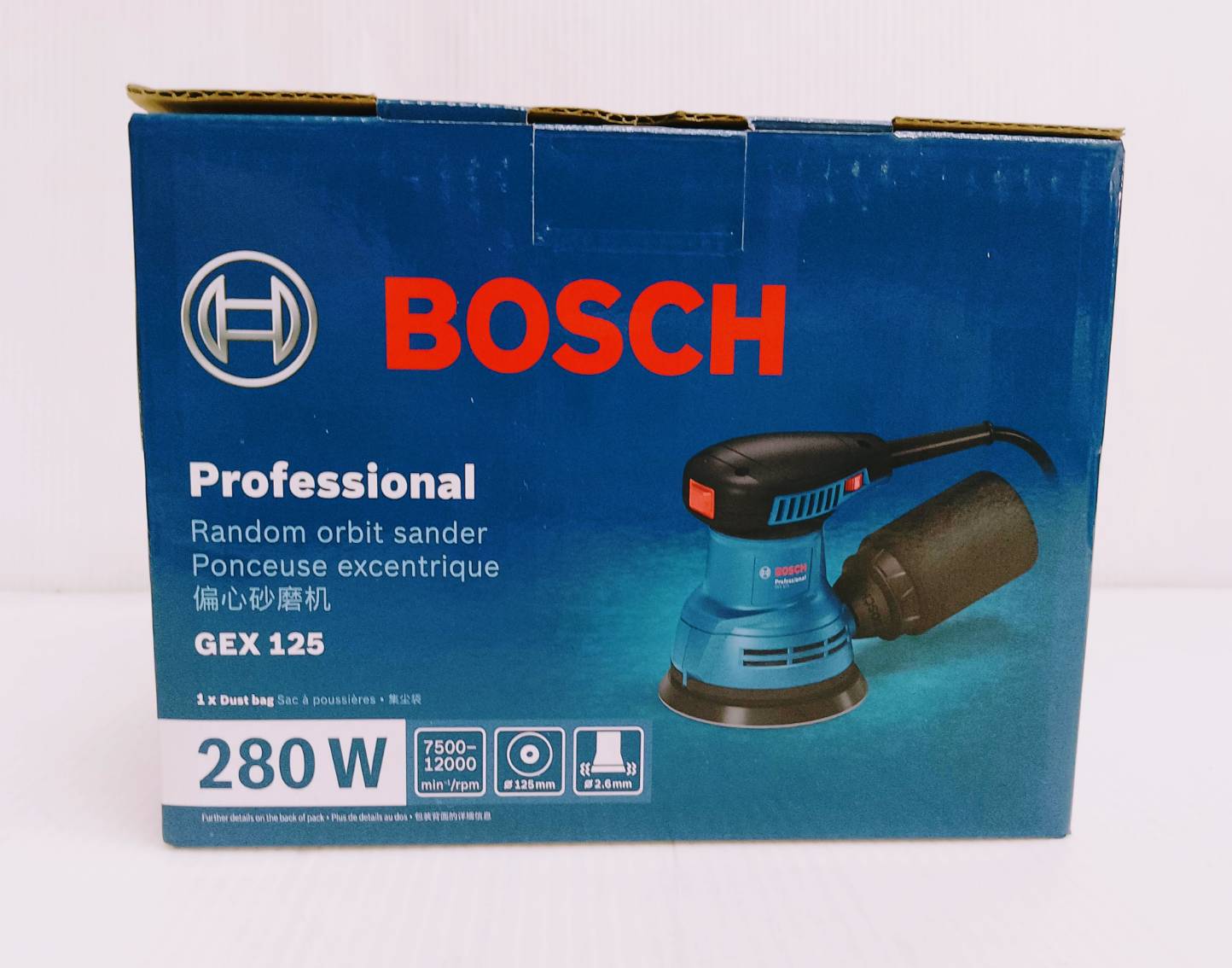 ขัดกระดาษทรายกลม5" GEX125 BOSCH