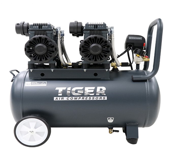 ปั้มลมเสียงเงียบ TIGER 50 ลิตร รุ่น JAGUAR-50