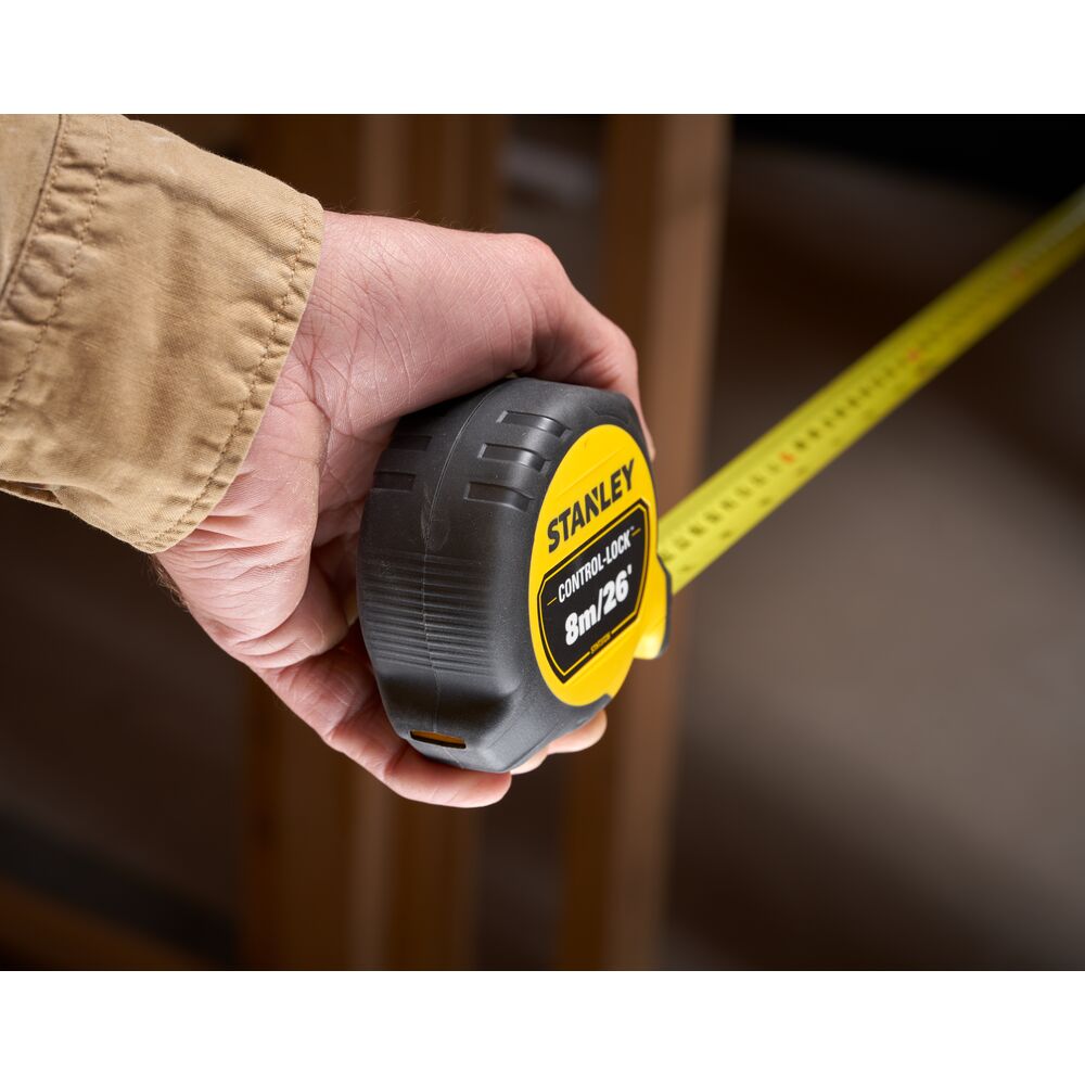 ตลับเมตร8เมตร Control Lock STANLEY #STHT37427