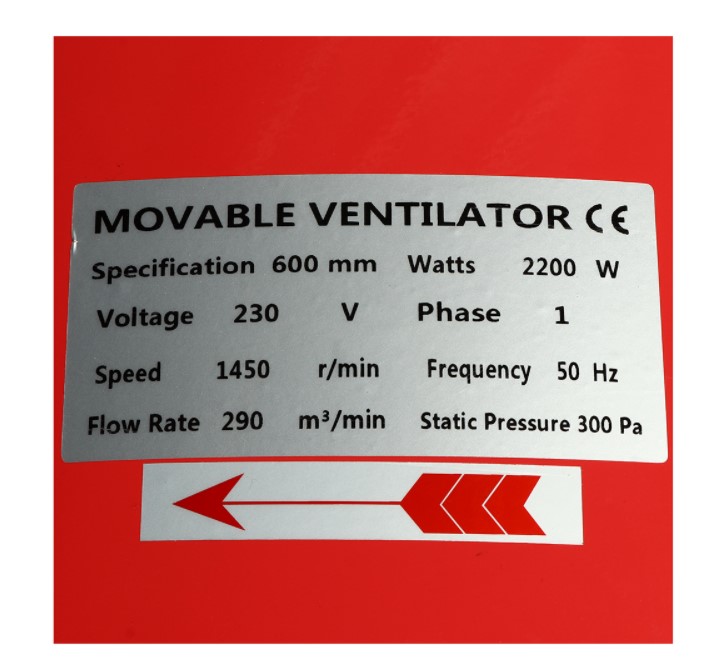 พัดลมอุโมง24" SHT-60 POLO