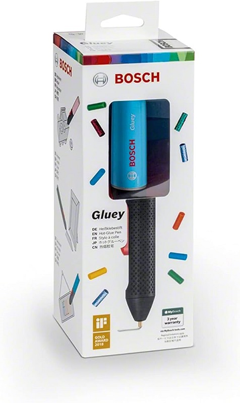 ปากกายิงกาวร้อนไร้สาย Gluey BOSCH สีฟ้า Lagoon