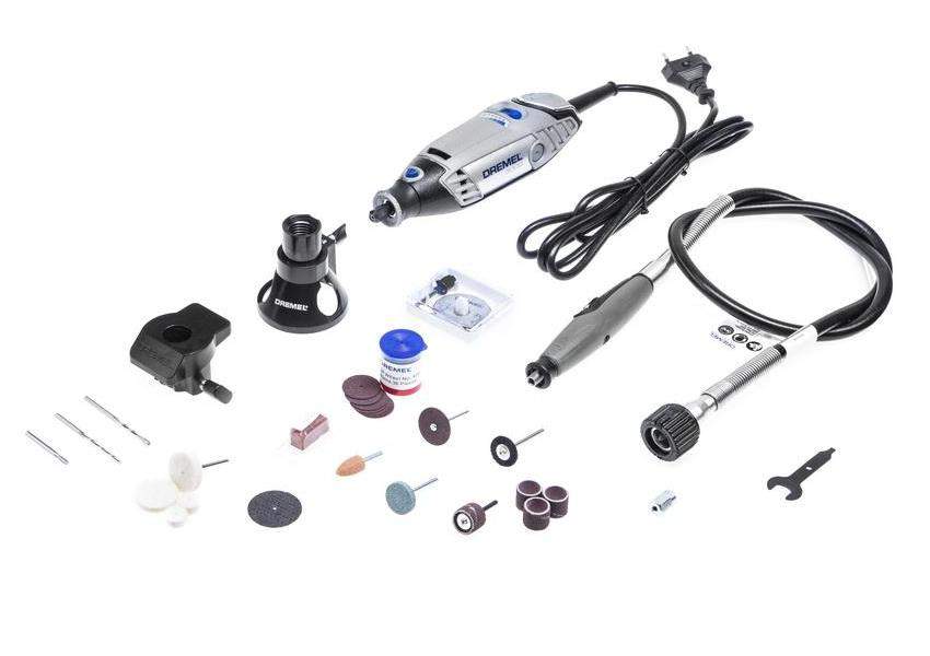 เครื่องเจียรมือ รุ่น 3000-3/55 Silver Kit พร้อมอุปกรณ์เสริม 55 ชิ้น DREMEL