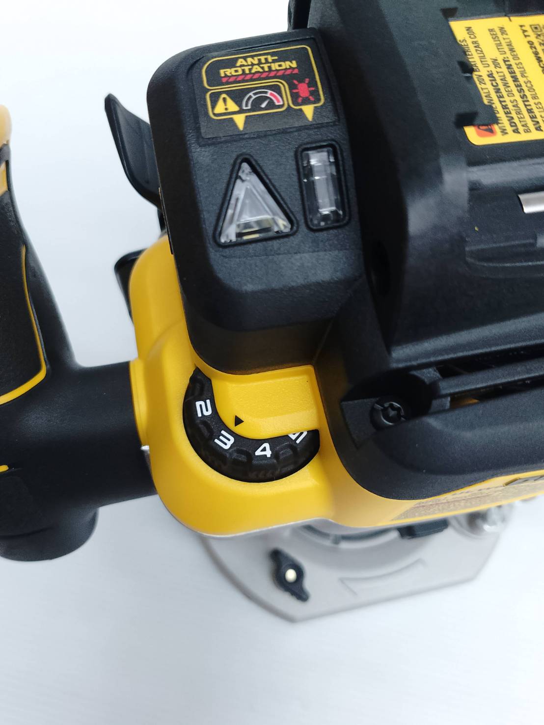 เร้าเตอร์20V 1/4"-1/2" DCW620B DEWALT (ตัวเปล่า)