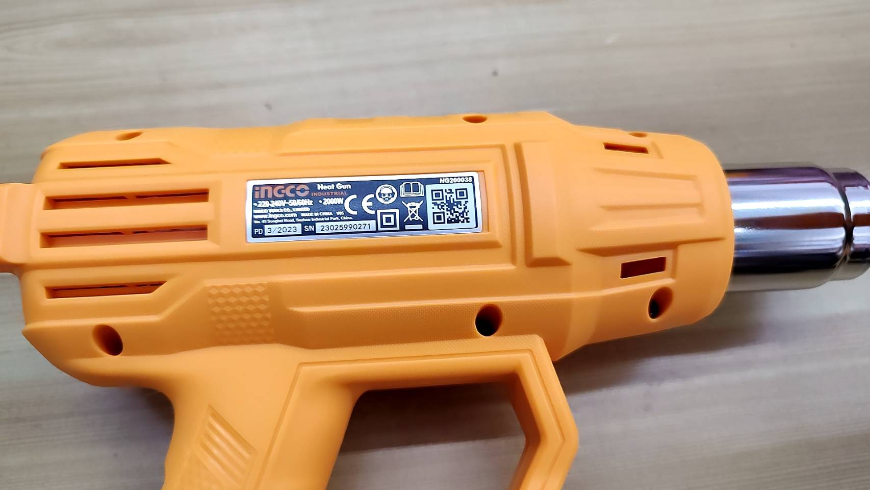 INGCO ชุดคอมโบ้ปืนยิงกาว+เป่าลมร้อน COSLI23021