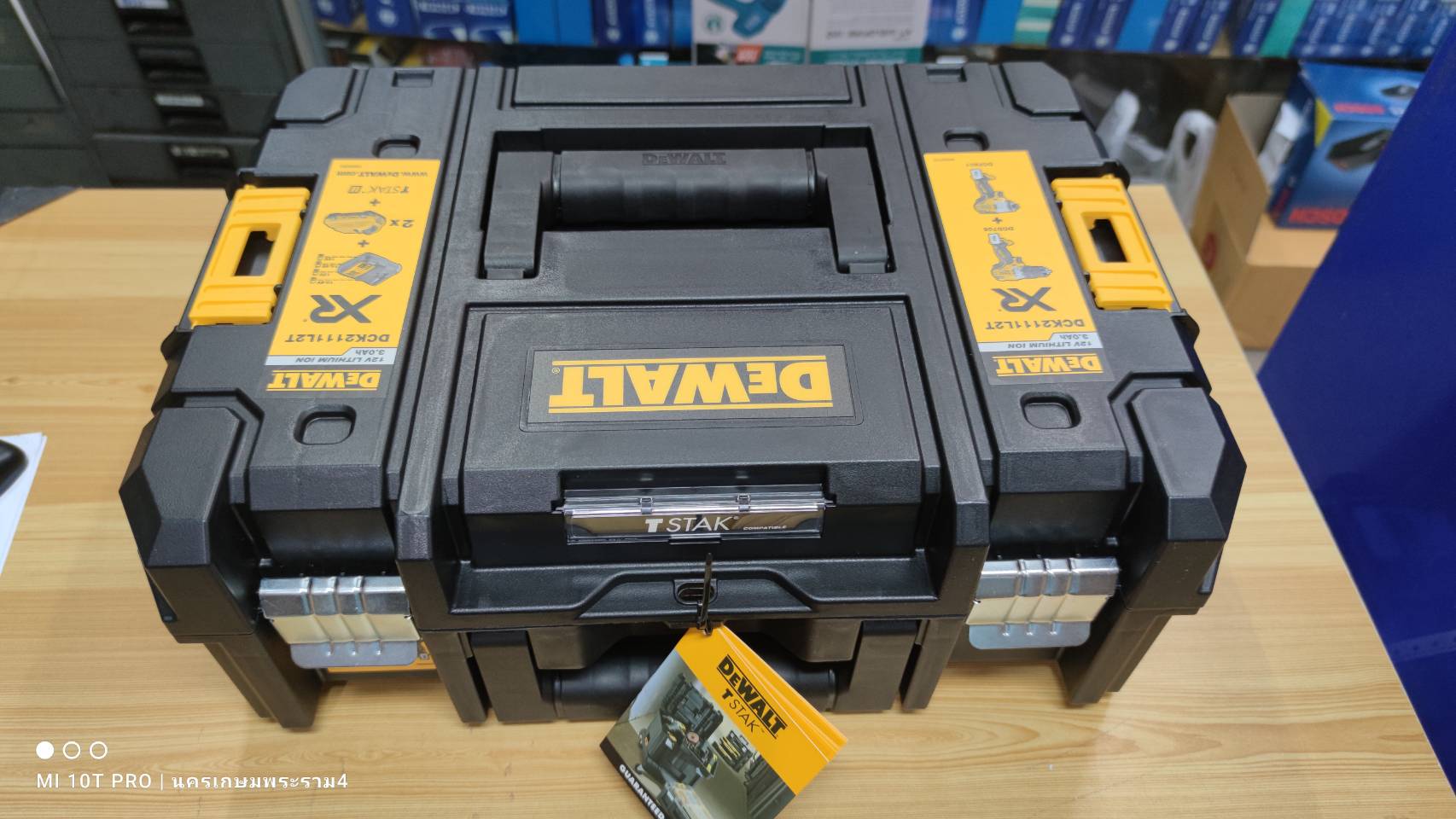 ชุดสว่านคอมโบ้12V DCK2111L2T DEWALT