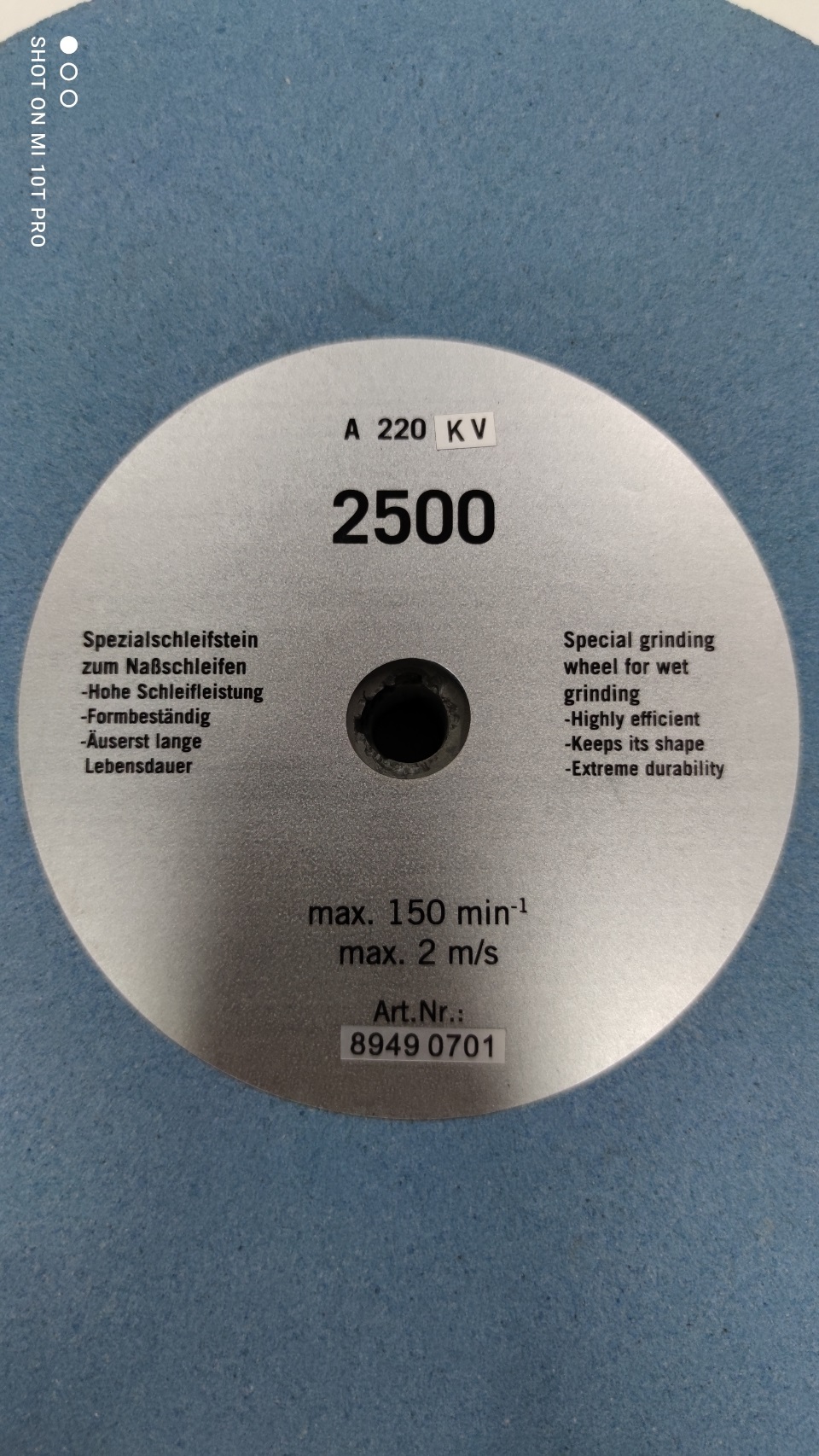 หินกลม10" #220KV TIGER2500s/7000s SCHEPPACH