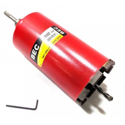 โฮลซอเจาะคอนกรีต 102mm. ยาว180mm. BEC