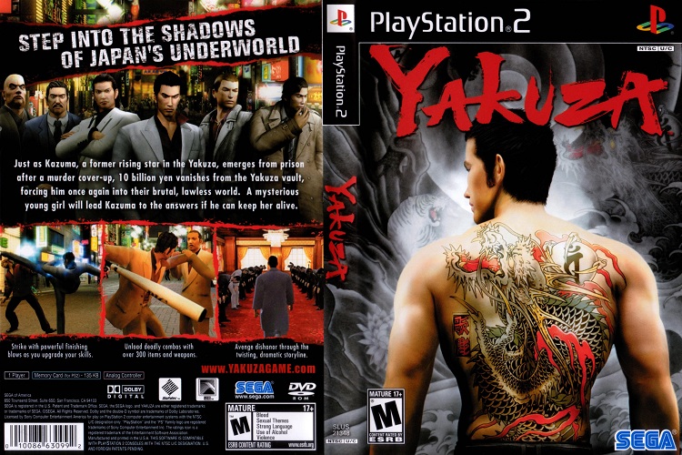 YAKUZA 1 [US : DVD5 1 Disc]