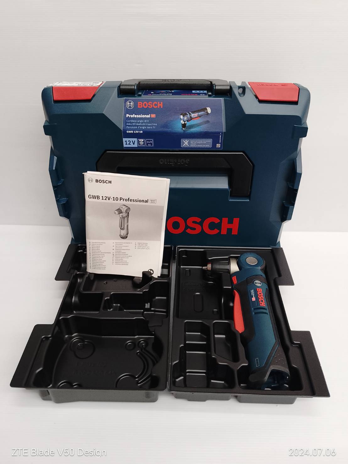 สว่านคอฉาก12V GWB12V-10 BOSCH SOLO