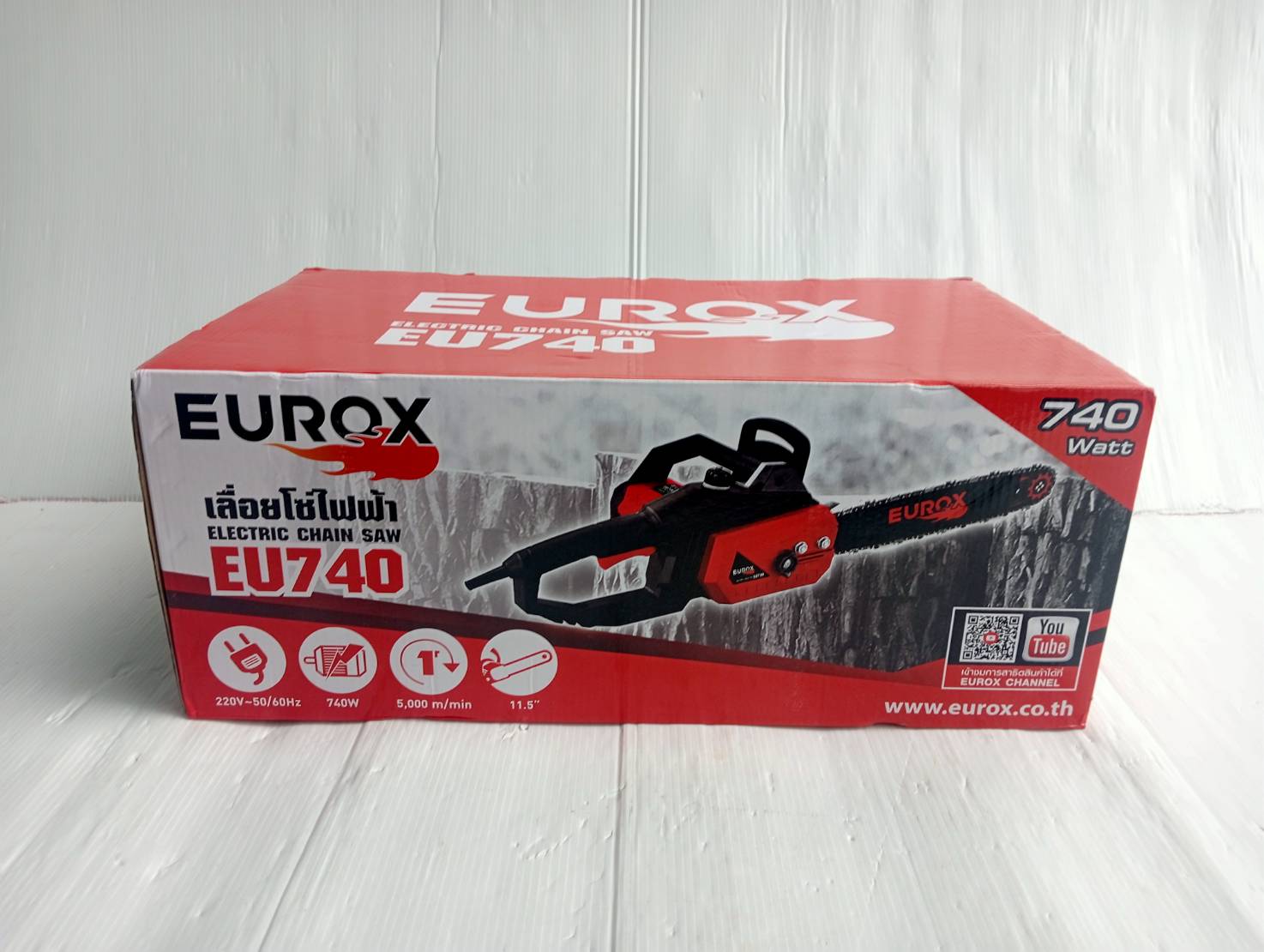 เลื่อยโซ่ไฟฟ้า11.5" EU740 EUROX