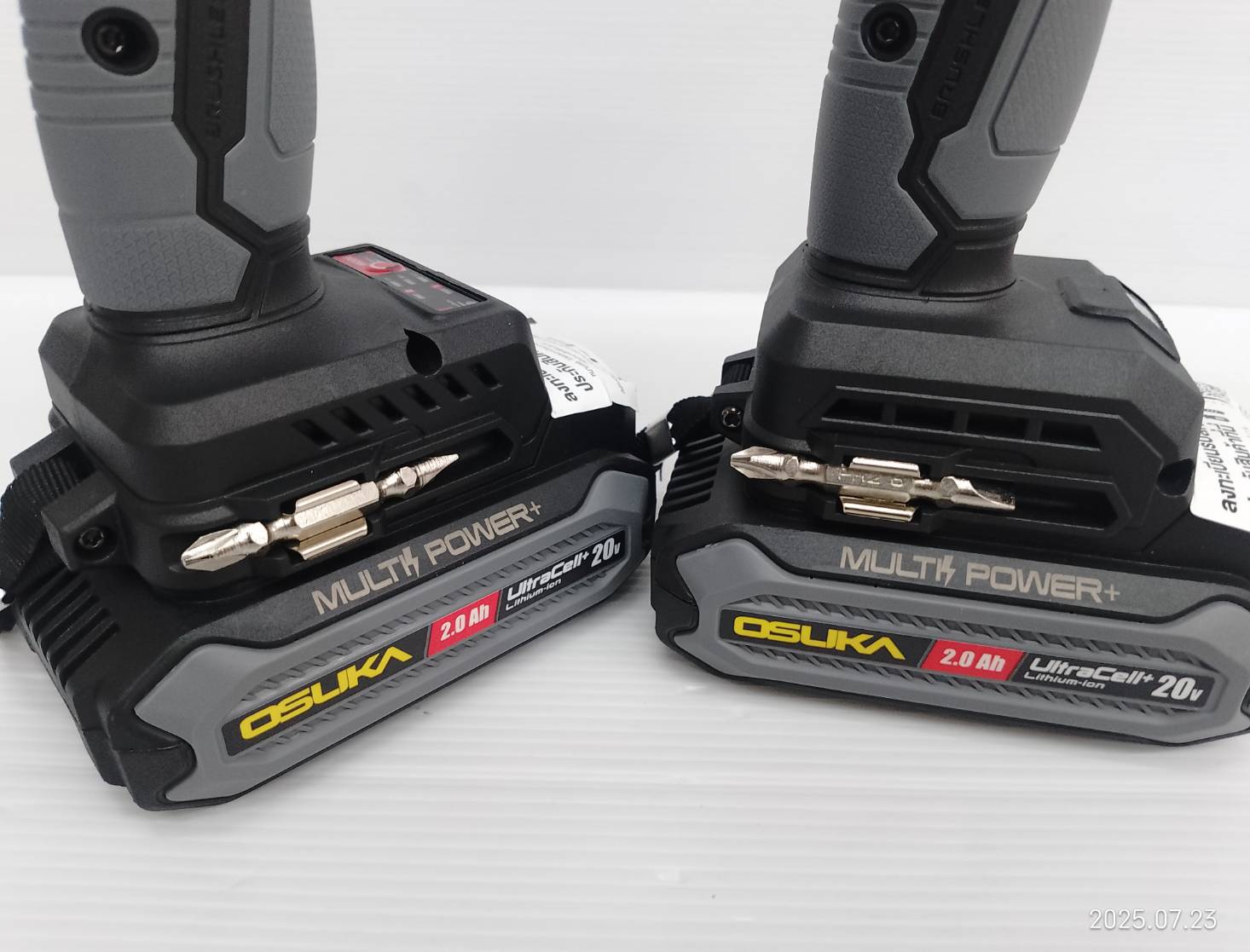 ชุดสว่าน-บล็อกไร้สายไร้แปรงถ่าน OCK158-D2 OSUKA