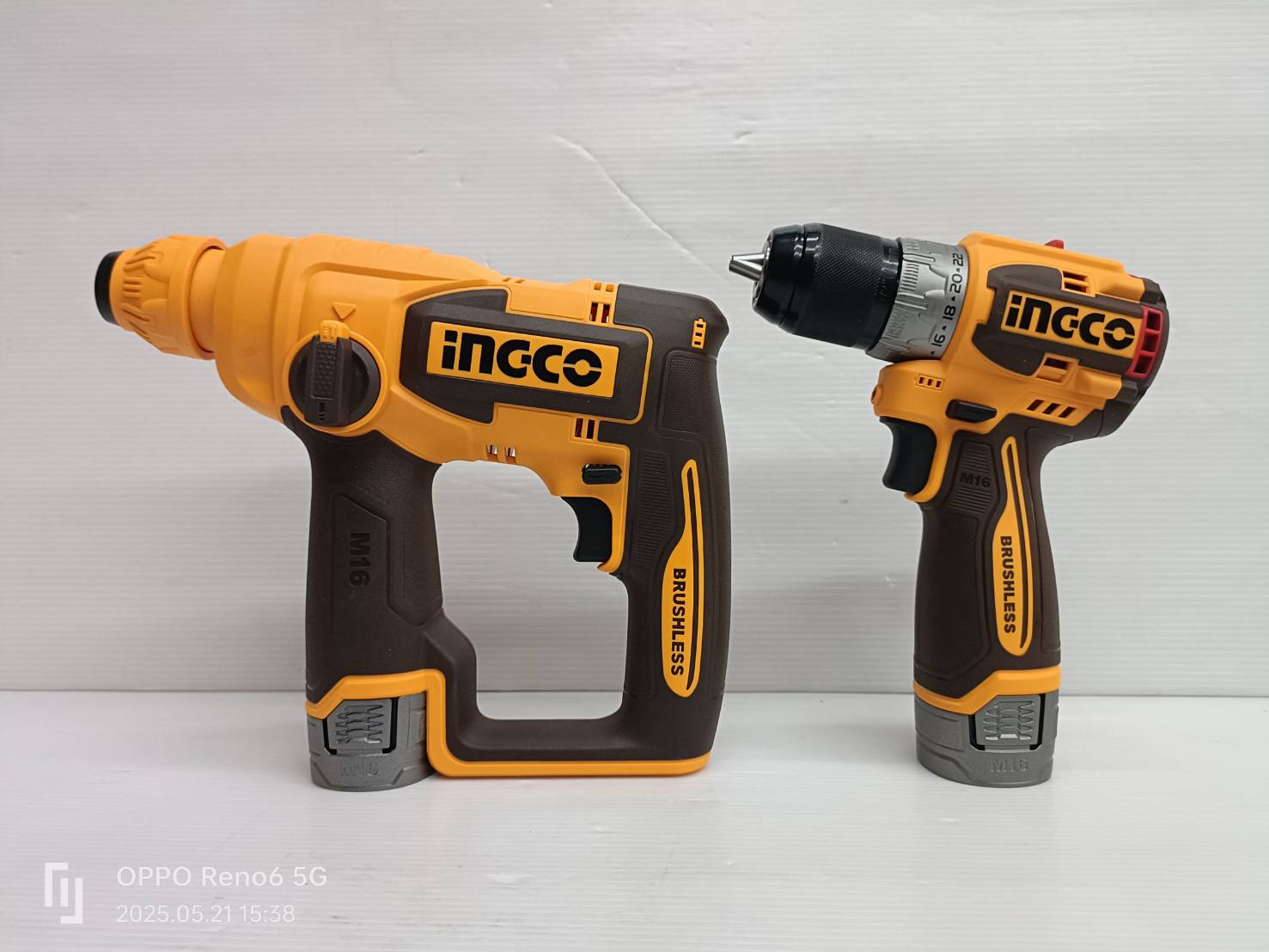 คอมโบ้สว่านไขควง+สว่านโรตารี่ COSLI241295 INGCO