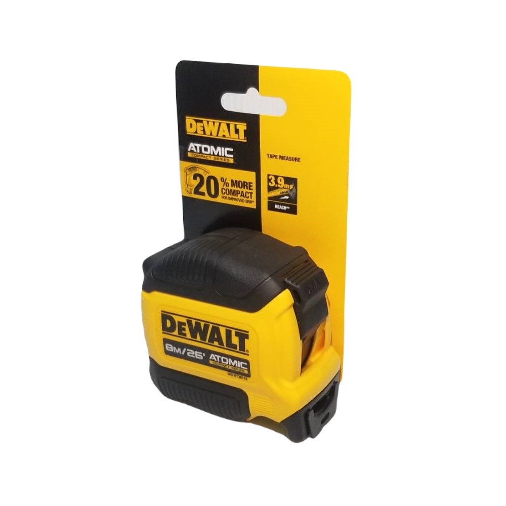 ตลับเมตร8เมตร ATOMIC DWHT38118-30 DEWALT