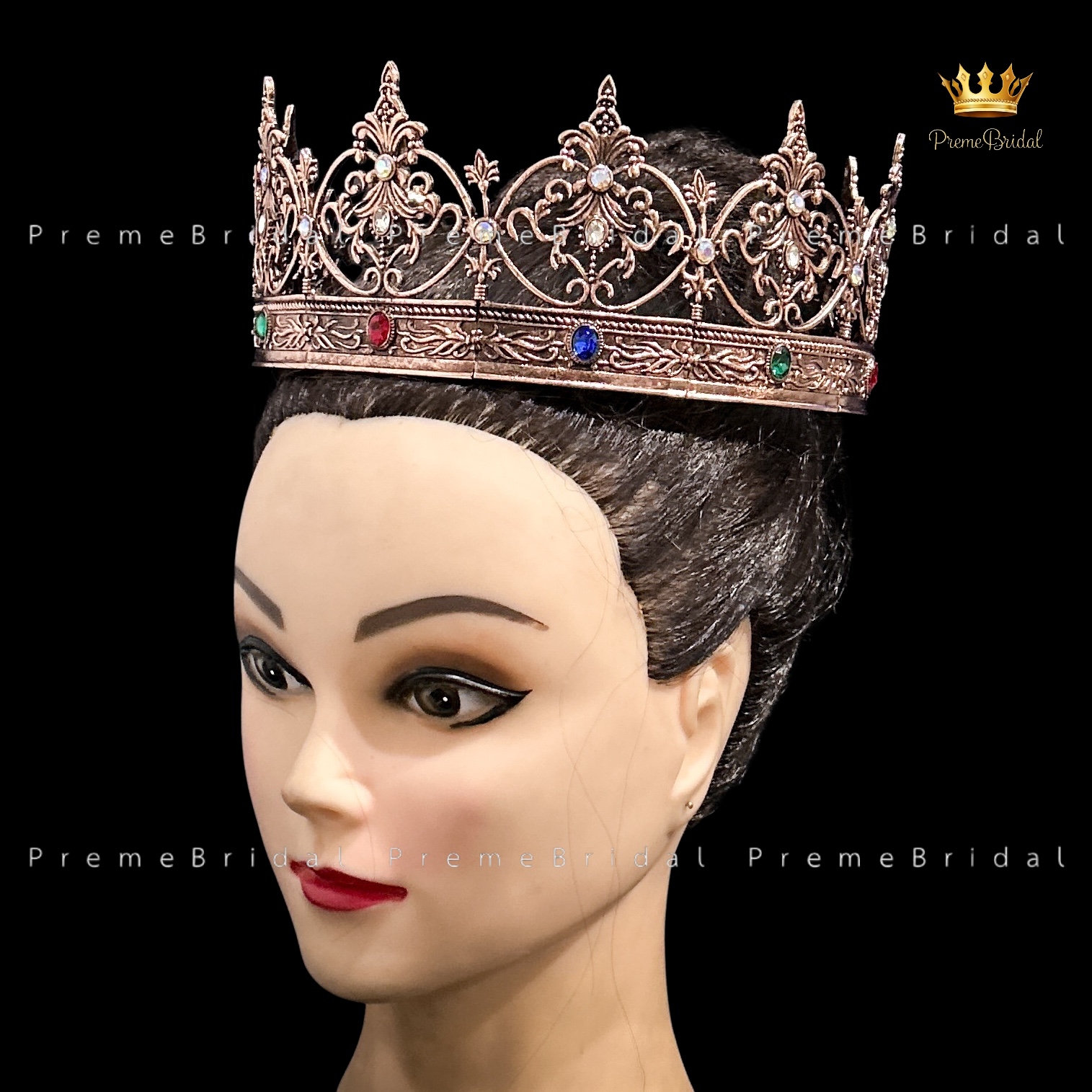 (พร้อมส่ง) มงกุฏผู้ชาย 104 สีโรสโกลด์วินเทจ งานเจ้าชาย งานพระราชา การประกวด สินค้าพร้อมส่ง ไม่ต้องรอนาน งานพรีเมี่ยม ส่งด่วนจาก จ.อุบลราชธานี