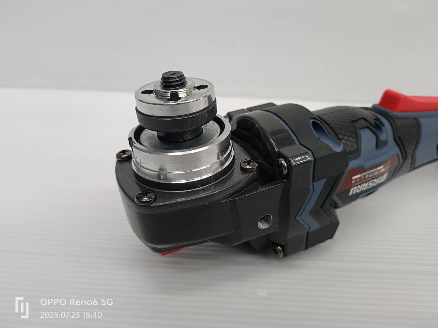 MASARU SCG-605-B1 เครื่องเจียร์ไร้สาย 4 นิ้ว Power Turbo 20V แบตรุ่นใหม่