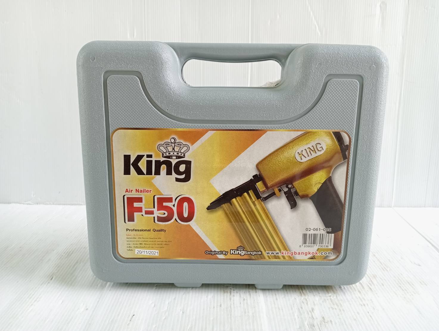 แม็กยิงตะปูลม ขาเดี่ยว F-50 King