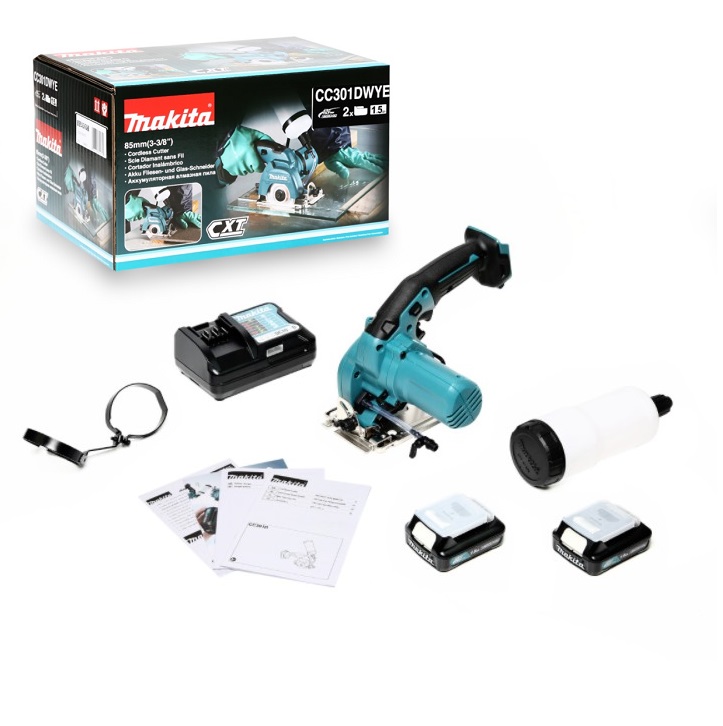 ตัดกระเบื้องไร้สาย12V CC301DWYE MAKITA