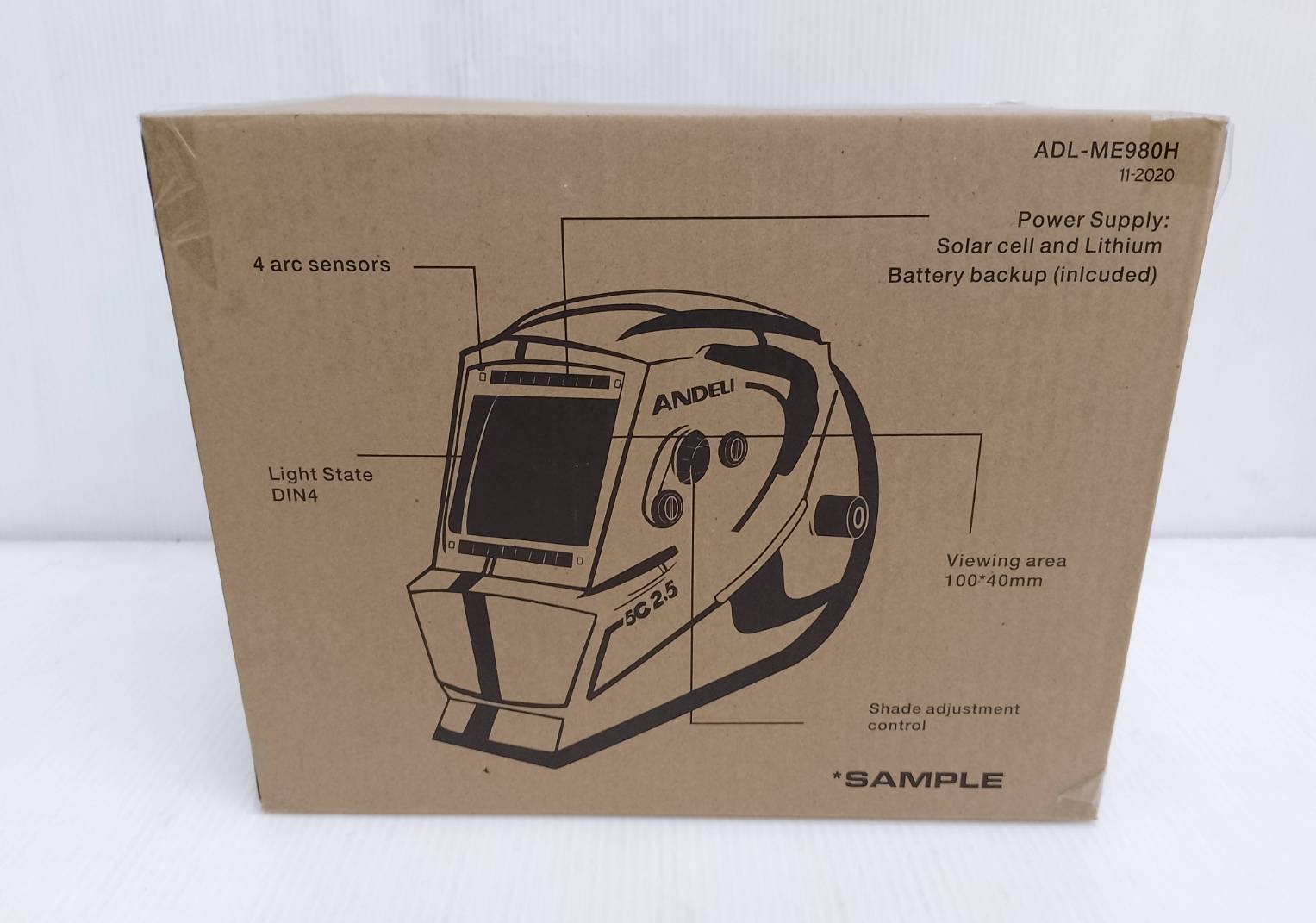 หน้ากากปรับแสง AUTO DH9242-TRUE ANDELI