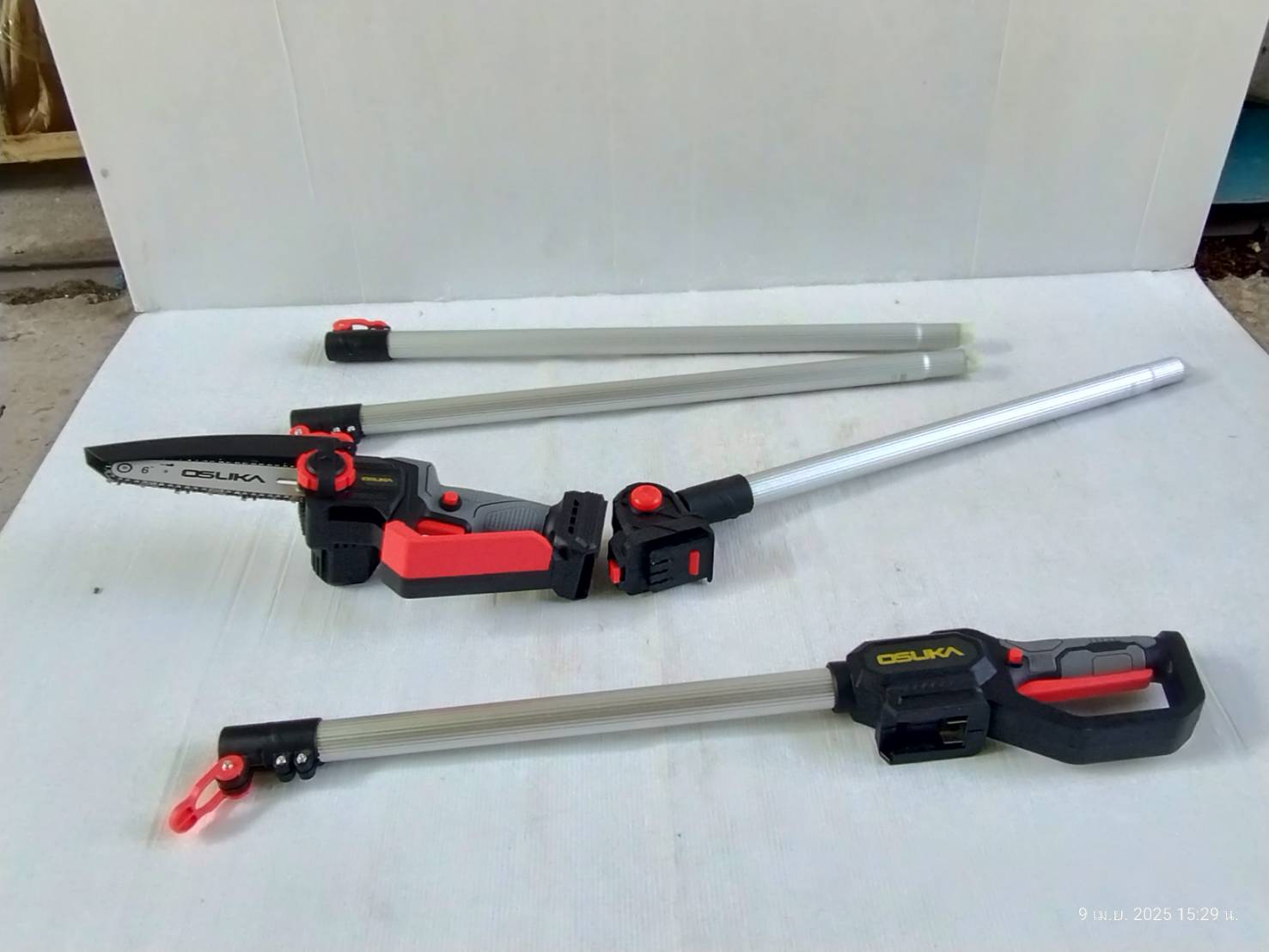 เลื่อยตัดแต่งกิ่งสูงไร้สาย 20V OCPS427-D1 OSUKA