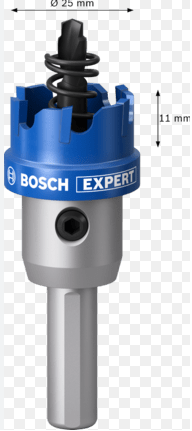 โฮลซอเจาะสแตนเลส/เหล็ก TCT 25mm.BOSCH