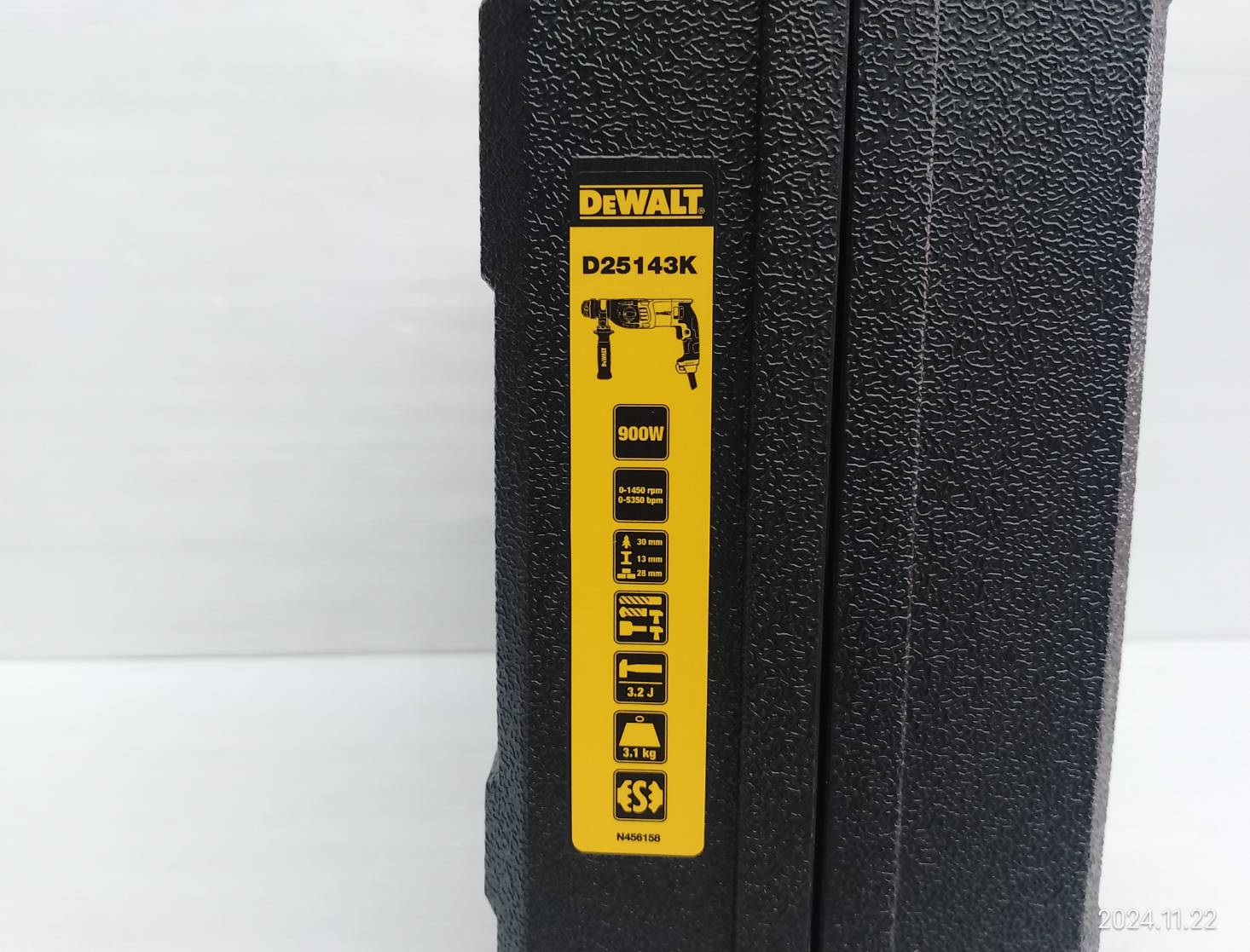 DEWALT สว่านโรตารี่ 3 ระบบ 28 มิล รุ่น D25143KA