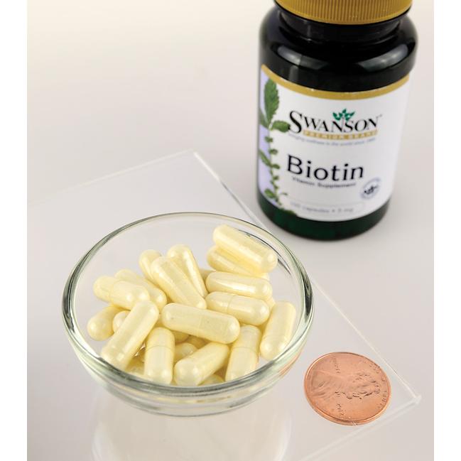 Swanson Premium Biotin 5 mg 100 Capsule