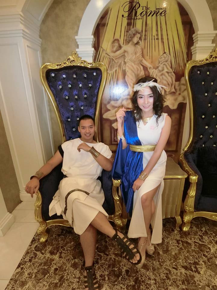 ชุดโรมัน / ชุดกรีกชาย / ชุดโครนอส เทพเจ้าแห่งกาลเวลา