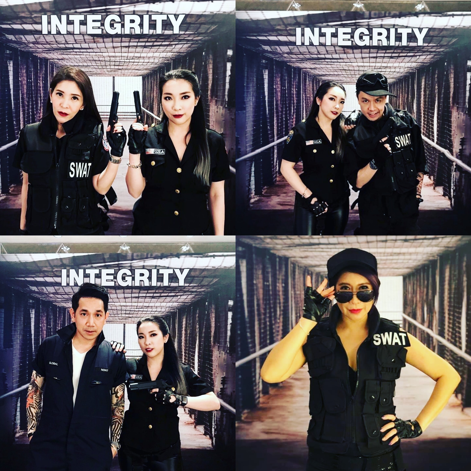 ชุดตำรวจหญิง /ุ ชุดอาชีพ / ชุดอาชีพในฝัน