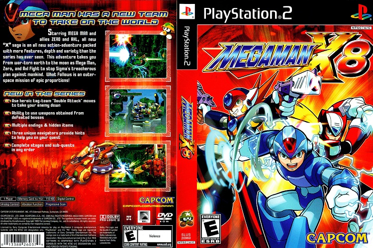 MEGA MAN X 8 [US : DVD5 1 Disc]