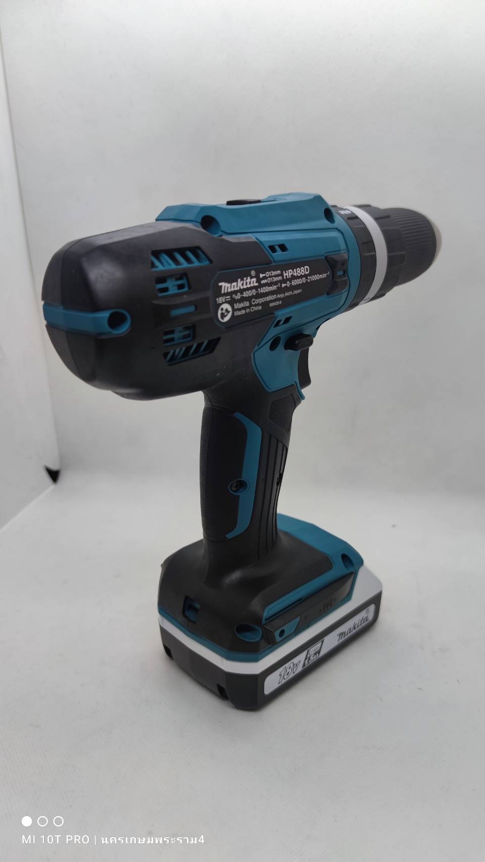 สว่านกระแทก18V HP488D002 MAKITA