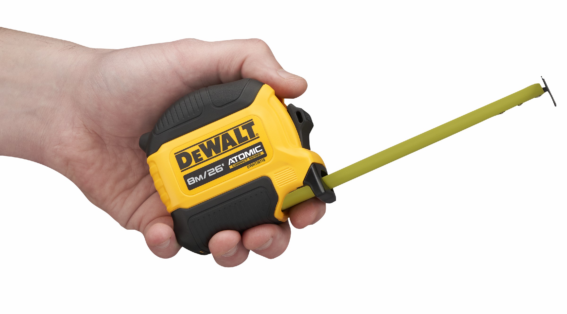 ตลับเมตร8เมตร ATOMIC DWHT38118-30 DEWALT