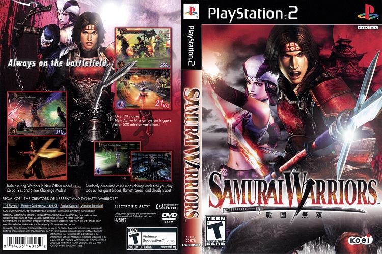 SAMURAI WARRIORS 1 [US : DVD5 1 Disc]