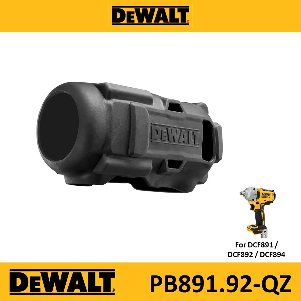 DEWALT PB891.92-QZ เคสยางป้องกันน้ำมัน สำหรับรุ่น DCF891 DCF892 และ DCF894
