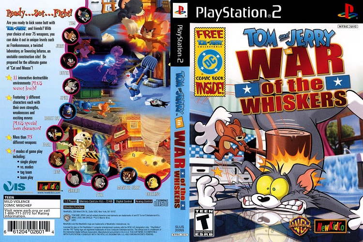 TOM & JERRY IN WAR OF THE WHISKERS [US : CD 1 Disc]