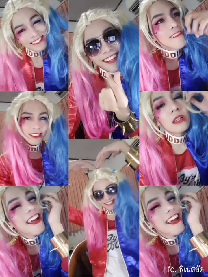 ชุด Harley Quinn / suicide squad 2016 / ชุดฮารี่ควิน
