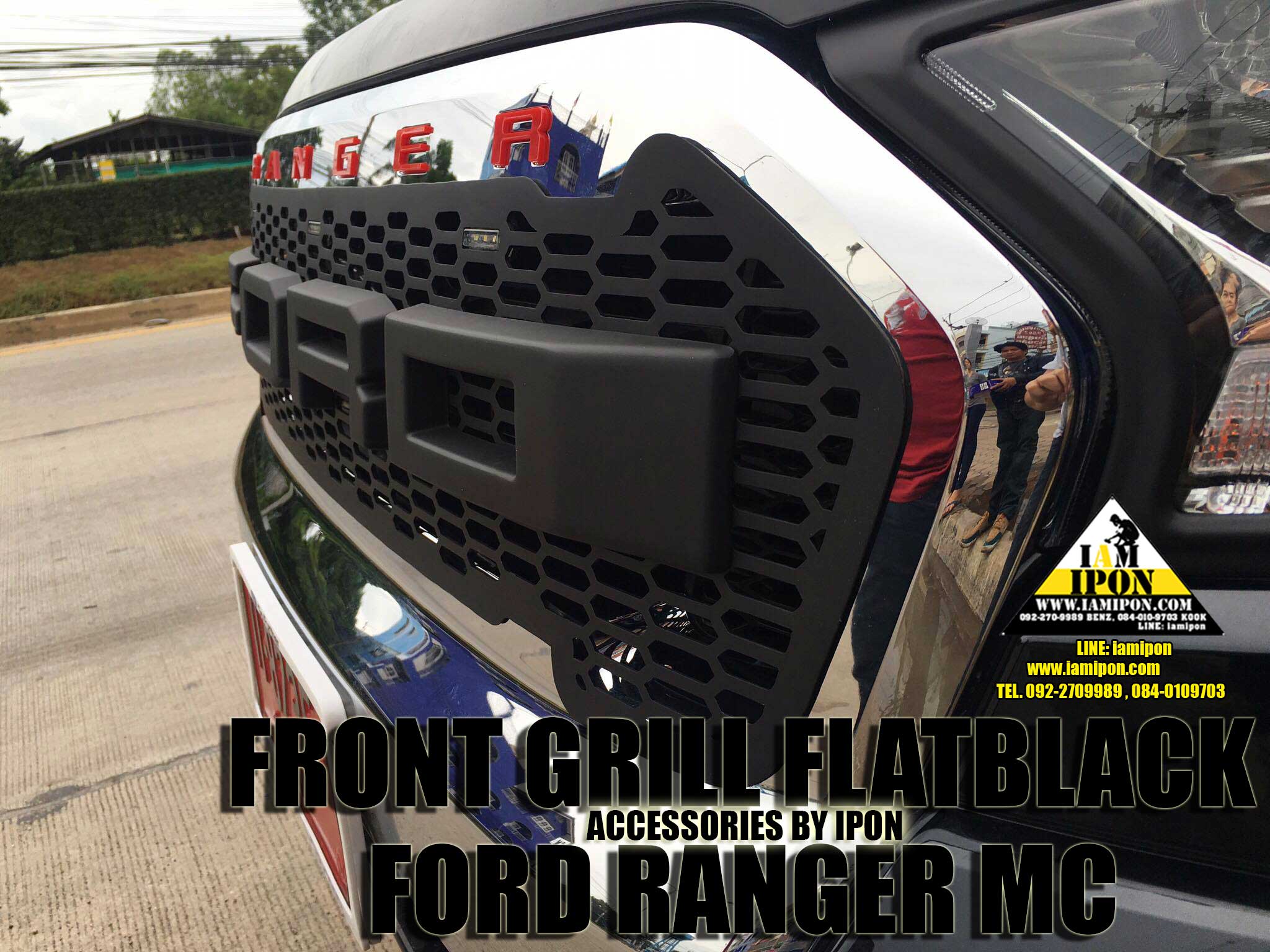 3D CHARACTER FRONT GRILL FORD RANGER MC ตัวหนังสือติดกระจังหน้าฟอร์ดเรนเจอร์ MC
