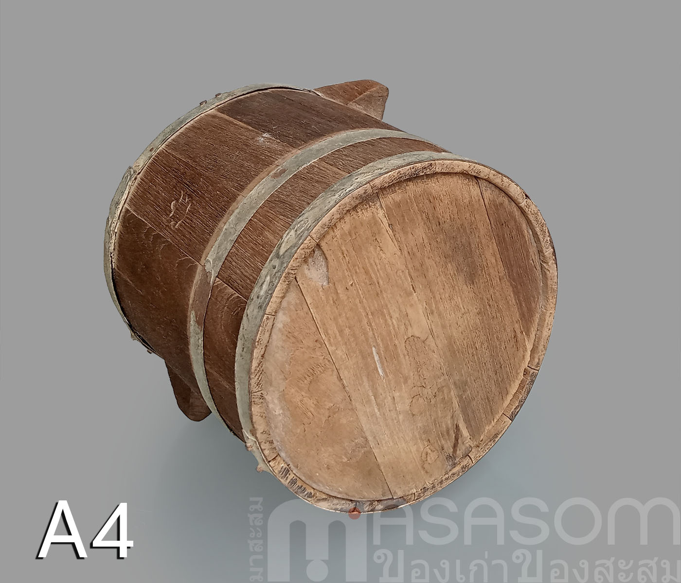 ถังตวงข้าวโบราณขนาด 10 ลิตร