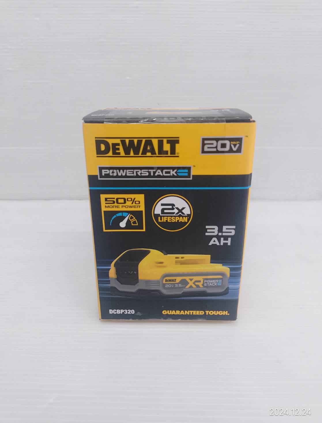 DEWALT แบตเตอรี่ Powerstack 20V / 3.5Ah DCBP320-B1