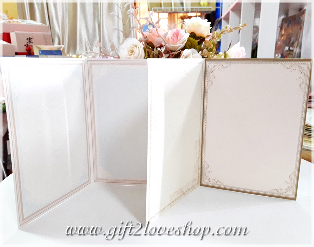 การ์ดแต่งงานลายหลุยส์ (หรู)