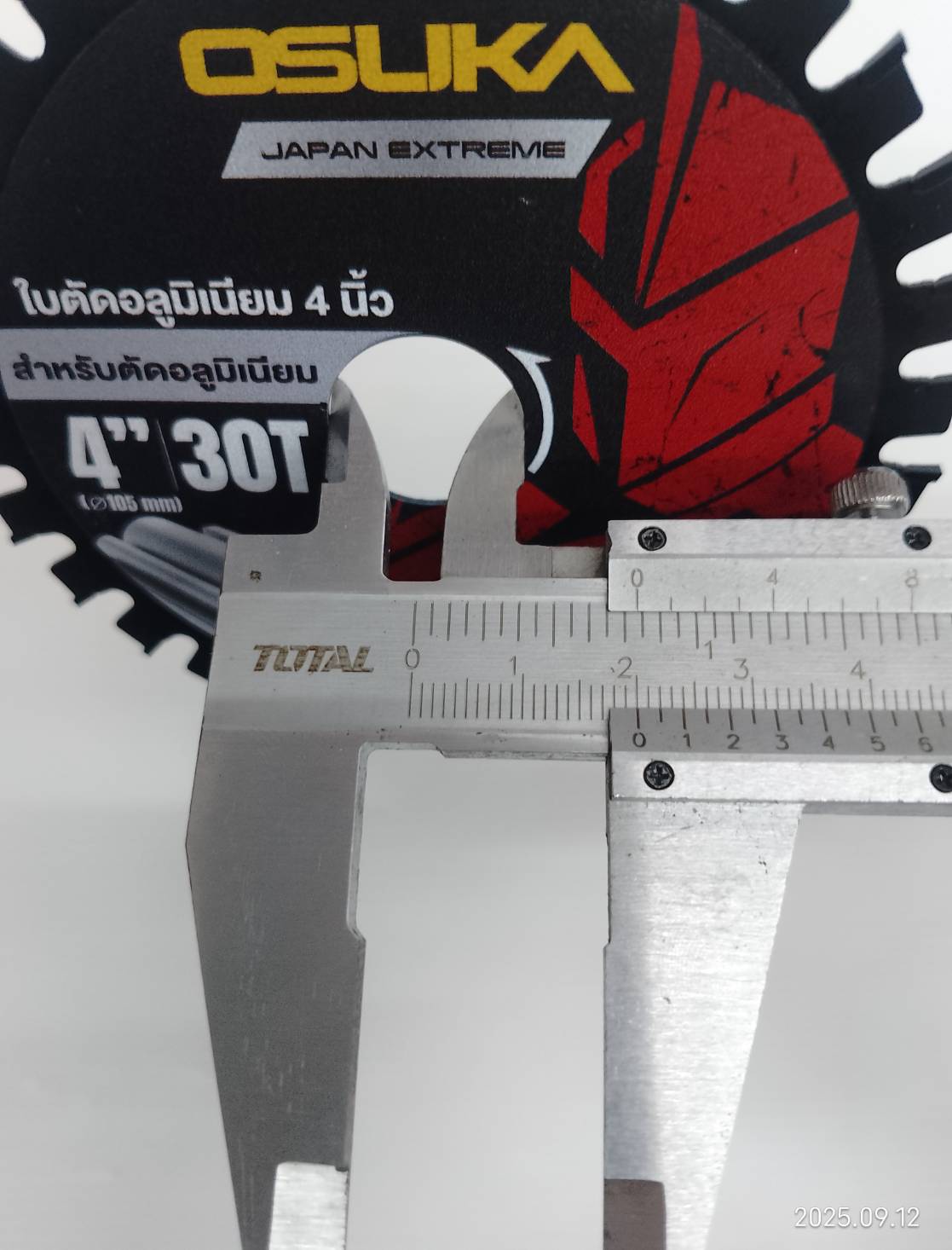 ใบตัดอลูมิเนียม 4 นิ้ว 30 ฟัน OSASW9021 OSUKA